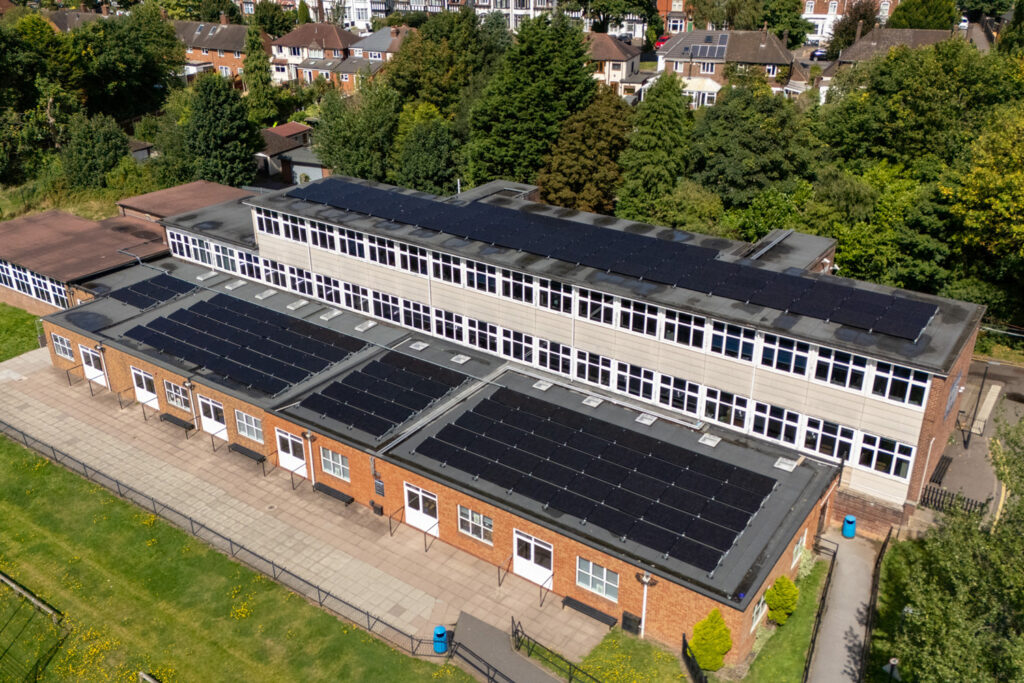 Schools Solar Panel Eddington Academy